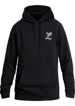 Bluza motocyklowa z kapturem John Doe Snake II czarna