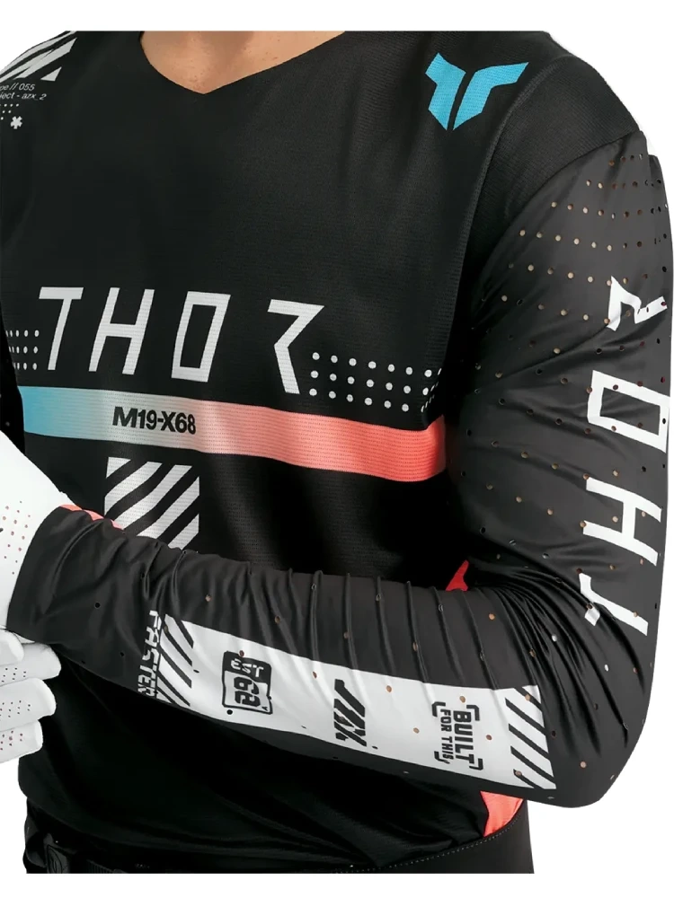 Bluza enduro Thor Sportmode Synth czarna