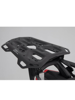 Zestaw: kufer centralny DUSC L + stelaż Adventure-rack SW-Motech Ducati Multistrada V4 / S (20-) [pojemność 41 l]