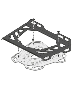 Stelaż centralny Adventure-Rack SW-Motech CF Moto 700 MT (24-)/ 800 MT (21-)