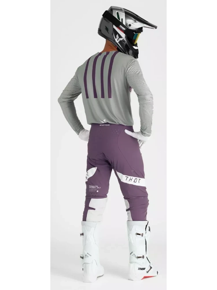 Rękawice cross Thor Launchmode białe