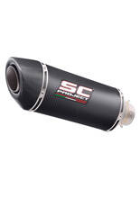 Tłumik motocyklowy SC-Project Oval Honda CBR 500 R (21-23) carbon