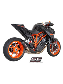Tłumik SC-Project CR-T Titanium / Carbon (Slip On) - KTM 1290 Super Duke R [14-16]