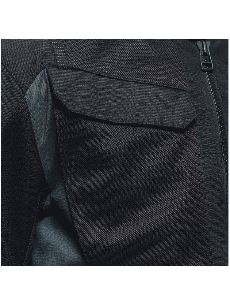 Kurtka motocyklowa tekstylna Dainese Desert Tex czarno-szara