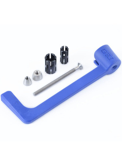 Osłona dźwigni hamulca R&G Racing Aprilia/Ducati (wybrane modele) niebieska