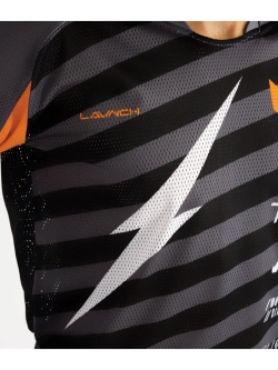 Bluza enduro Thor Launchmode Vented Raid szaro-czarna