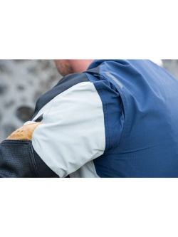 Kurtka motocyklowa tekstylna Klim Latitude niebieska