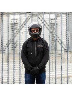 Kask integralny Biltwell Lane Splitter Flat czarny matowy