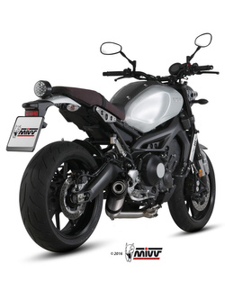 Pełny układ wydechowy (Oval) MIVV do Yamaha XSR 900 (16-20) titanium