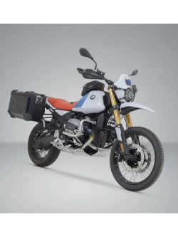 Zestaw: kufry boczne + stelaże PRO TRAX ADV SW-Motech BMW R12 G/ S (25-) czarne [poj.: 37+45l]