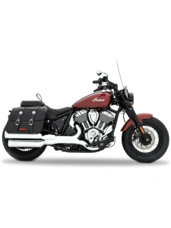 Tłumiki motocyklowe Rinehart Racing 4" do modeli Indian Chief chromowane