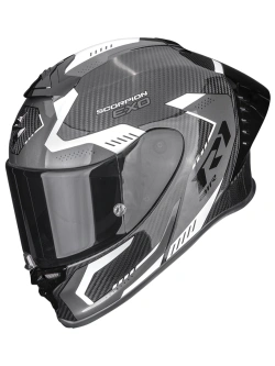 Kask integralny Scorpion EXO-R1 EVO Carbon Air Propel czarno-biały