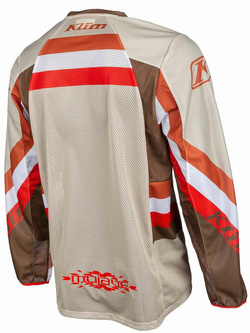 Bluza enduro Klim Mojave brązowo-pomarańczowa