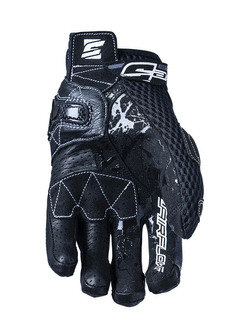 Rękawice motocyklowe damskie tekstylne Five Stunt Evo Airflow czarne