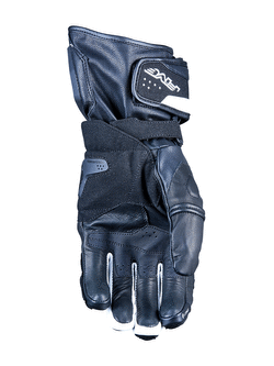 Rękawice motocyklowe skórzane Five RFX4 Evo czarno-białe