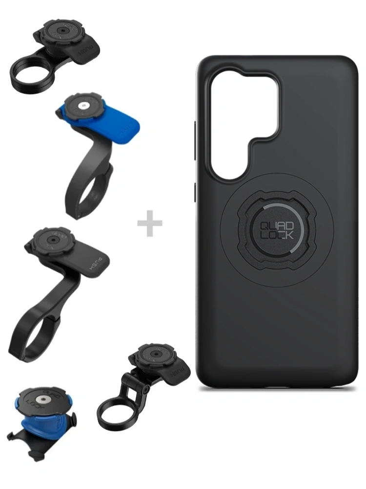 Zestaw rowerowy: etui MAG na telefon Samsung Galaxy S26 Ultra (magnetyczne) + mocowanie Quad Lock