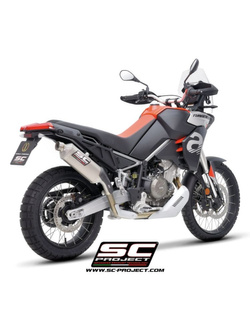 Tłumik motocyklowy SC-Project Rally Raid Aprilia Tuareg 660 (21-) tytan