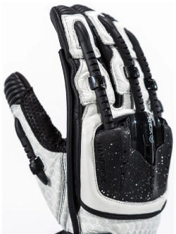 Rękawice motocyklowe Knox Handroid MK5 czarno-białe