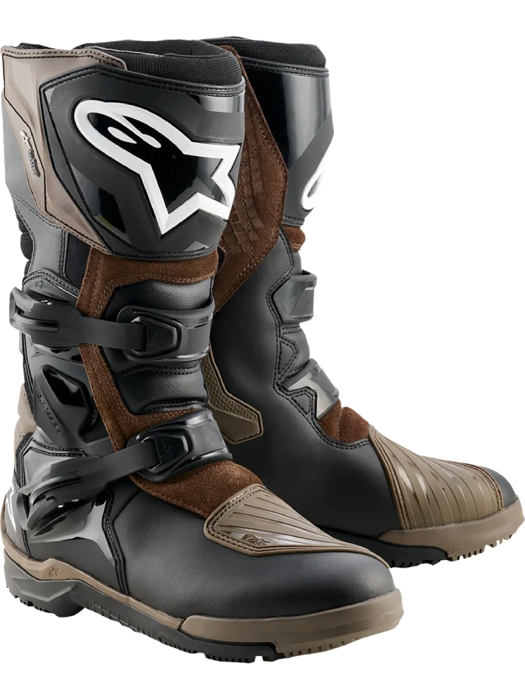 Buty motocyklowe adventure Alpinestars MX Corozal Adventure Drystar® brązowe