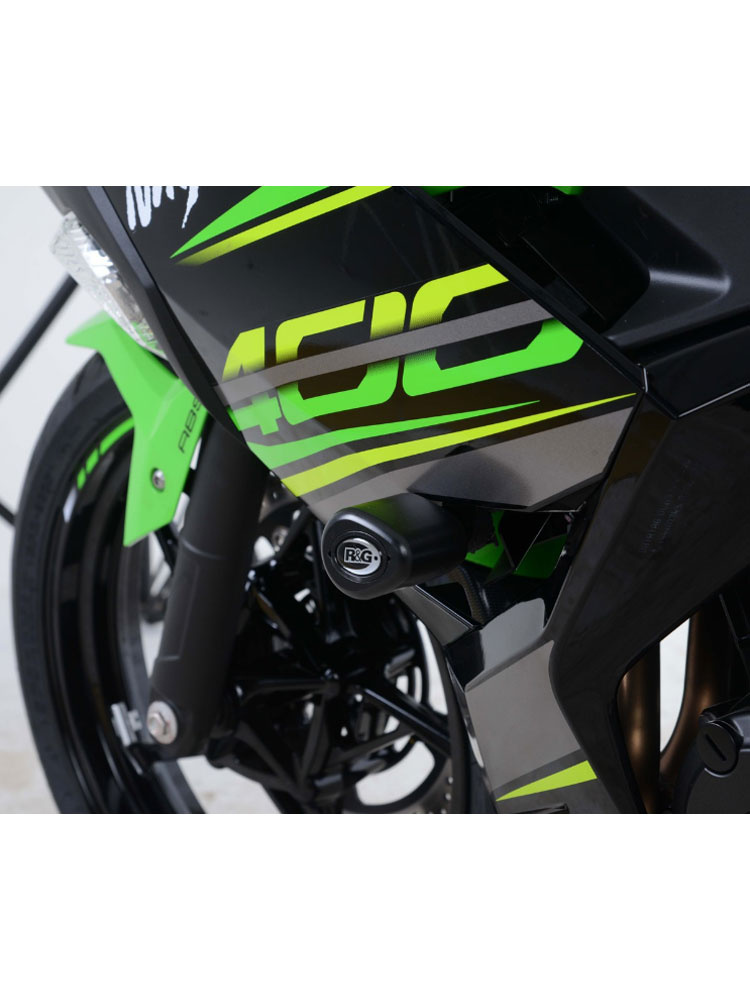Crash pady Aero R&G do Kawasaki Z250 (19), Ninja 250 (18-20), Ninja 400 (18-19), Z400 (19-20) czarne