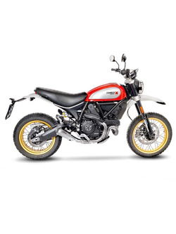 Tłumik motocyklowy LeoVince LV-10 [Slip-On, Stainless Steel] do Ducati Scrambler 800 Desert Sled [17-20]