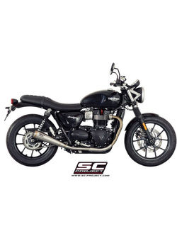 Tłumiki stożkowe '70s Slip-On SC-Project do Triumph STREET TWIN [16-17]
