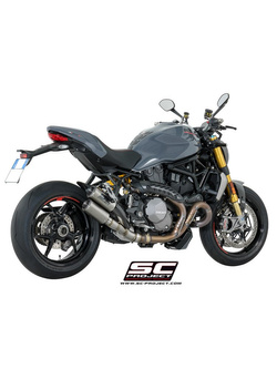 Dwa Tłumiki CR-T Slip-on SC-Project do Ducati MONSTER 1200 S [17]