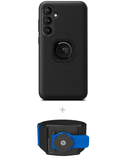 Zestaw do biegania: etui MAG na telefon Samsung Galaxy S23 FE (magnetyczne) + opaska sportowa Quad Lock