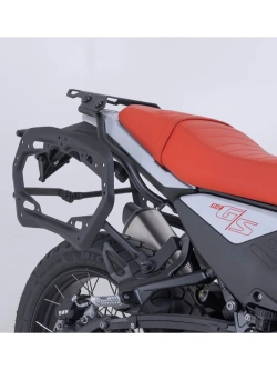 Zestaw: kufry boczne + stelaże Pro TRAX ADV SW-Motech BMW R12 G/ S (24-) czarne [poj.: 37 + 45l]