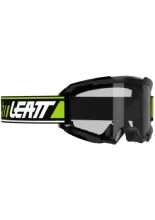 Gogle motocyklowe Leatt Vizion 2.5 z przezroczystą szybką, czarno-zielone