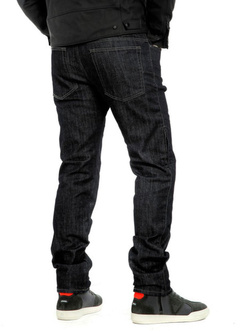 Jeansy motocyklowe Dainese Denim Regular Tex czarne