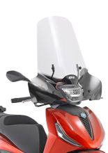Szyba do skutera GIVI Piaggio Beverly 300/400 HPE (21-) przezroczysta [mocowanie w zestawie]