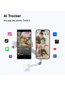 Gimbal Insta360 Flow 2 Pro AI Tracker Bundle biały