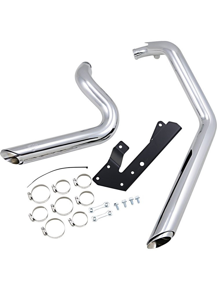 Pełny układ wydechowy Vance & Hines Shorthots chrom do Harley Davidson XL (04-13)