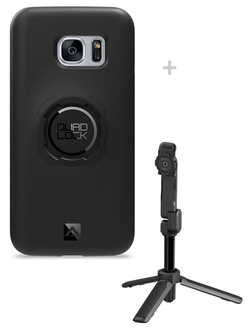 Zestaw: etui na telefon Samsung Galaxy S7 + statyw/ selfie stick Quad Lock