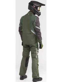 Spodnie cross Thor Terrain Over-the-Boot zielono-szare