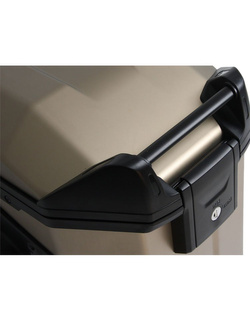 Kufer Hepco&Becker Xceed 38 srebrny - kufer boczny prawy [pojemność: 38L]