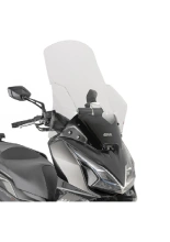 Szyba do skutera GIVI Kymco Downtown 350 GT (24-) przezroczysta [bez mocowania]