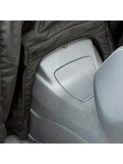 Pokrowiec na nogi Tucano Urbano Termoscud Easy E29 do skuterów bez płaskiego podnóżka, czarny