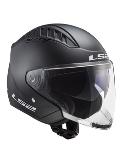 Kask otwarty LS2 OF600 Copter II Solid czarny matowy