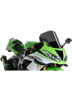 Szyba sportowa PUIG do Kawasaki ZX6R 636 (13-21), ZX-6R (18-) mocno przyciemniana