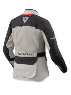 Kurtka motocyklowa damska tekstylna REV’IT! Outback 5 H2O szaro-czarna