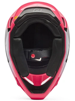 Kask enduro dziecięcy Fox V1 Shield różowy