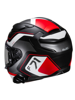 Kask integralny HJC F71 Arcan czarno-biało-czerwony