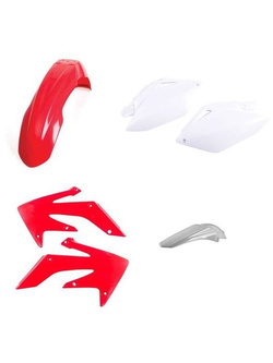 Zestaw plastików Acerbis Honda CRF 250 R [06-09] biało-czerwony