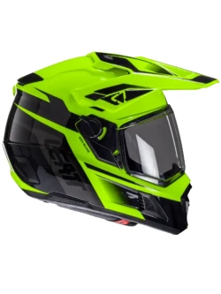 Kask adventure Leatt Kit Adv 8.5 V25 Hi-Viz z goglami czarny-fluo