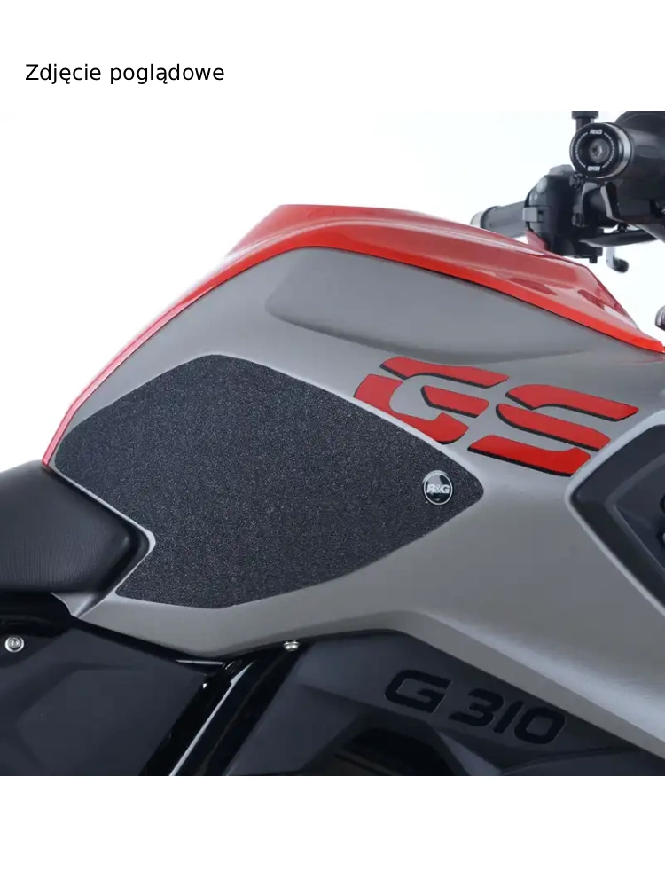 Tankpady antypoślizgowe R&G Racing BMW G 310 GS (17-25) przeźroczyste