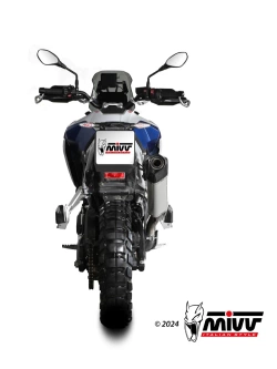 Tłumik motocyklowy MIVV Slip-On (Speed Edge) BMW F 900 GS (24-) stal nierdzewna