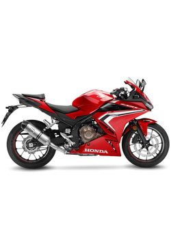 Tłumik motocyklowy LeoVince LV ONE EVO [Slip-On, Stainless Steel] do HONDA CB 500 F, CB 500 X, CBR 500 R (19-23) 