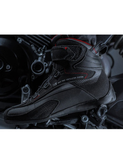 Buty motocyklowe damskie Shima Exo Vented Lady czarno-czerwone